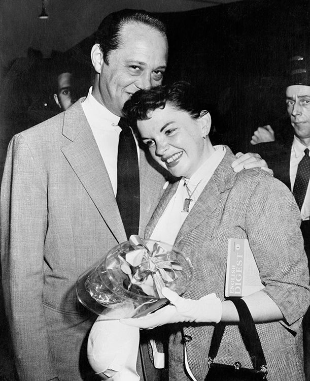 Judy Garland y Sidney Luft