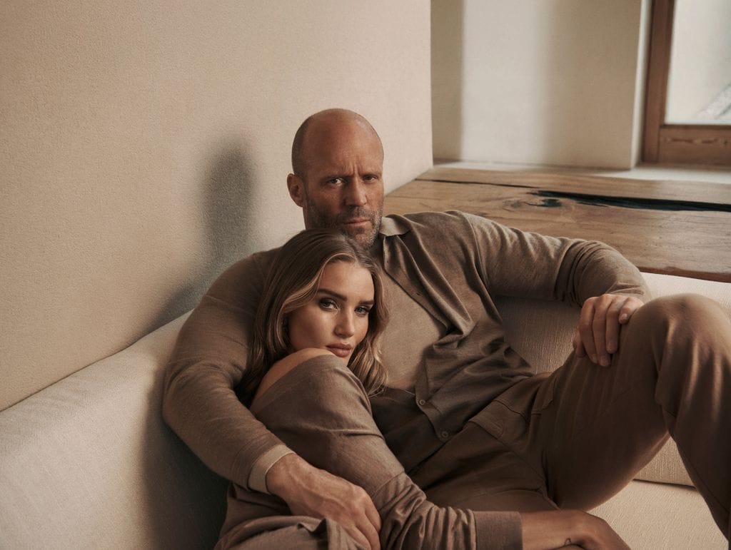 Rosie Huntington-Whiteley y Jason Statham para Falconeri