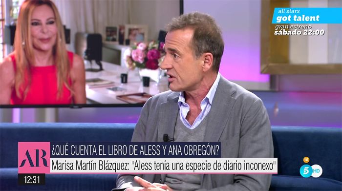 Alessandro Lequio en 'El programa de Ana Rosa'