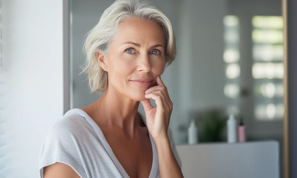 Mujer en la menopausia