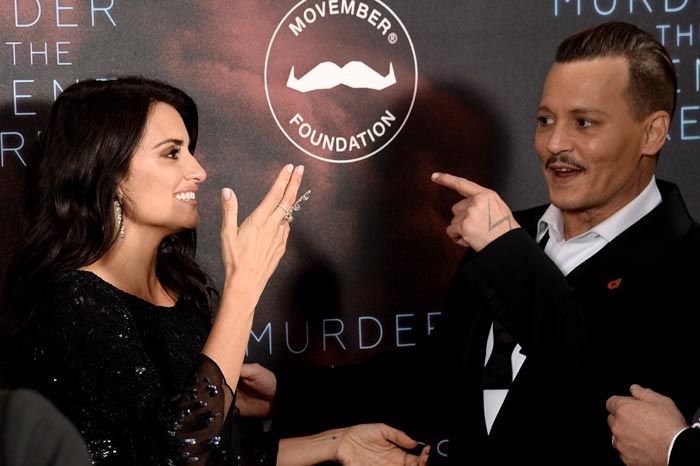 Penelope Cruz y Johnny Depp