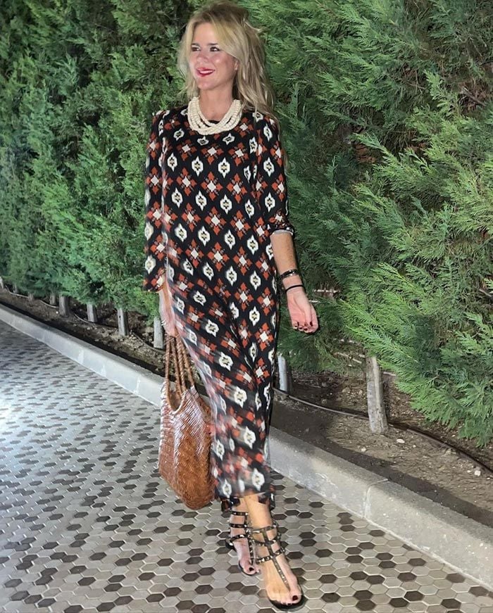 Amelia Bono vestido estampado