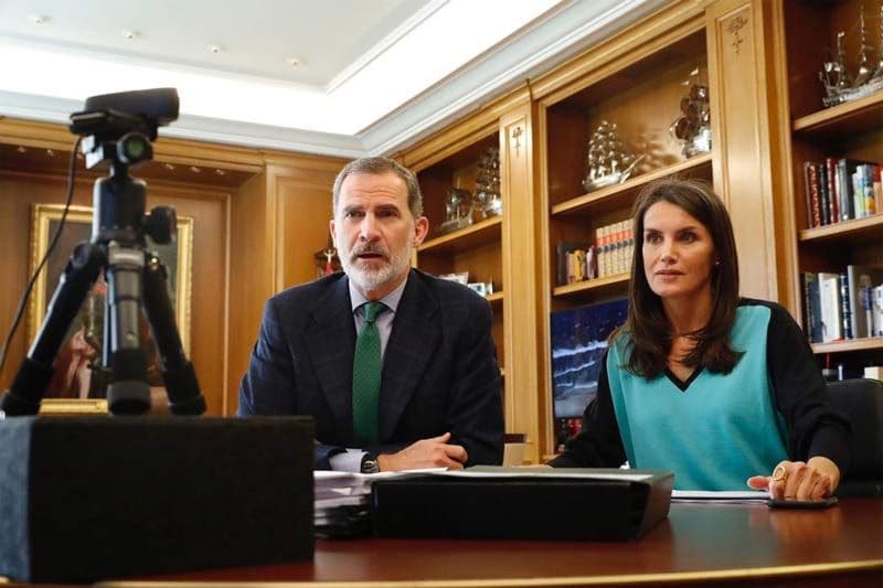 Reyes Felipe y Letizia