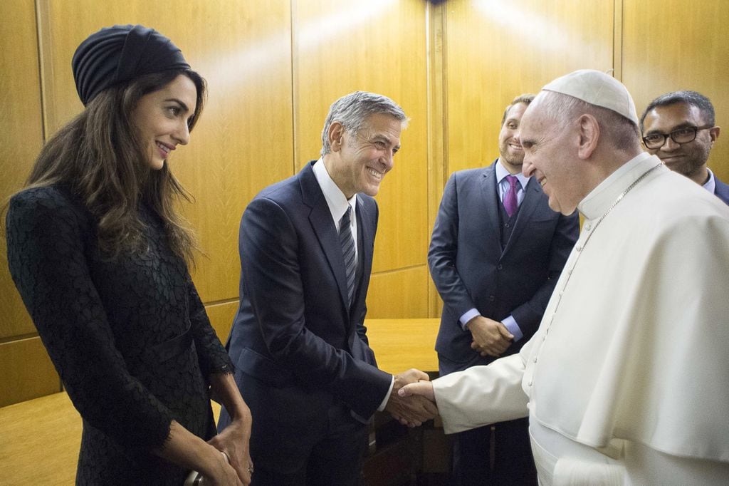 George y Amal Clooney 