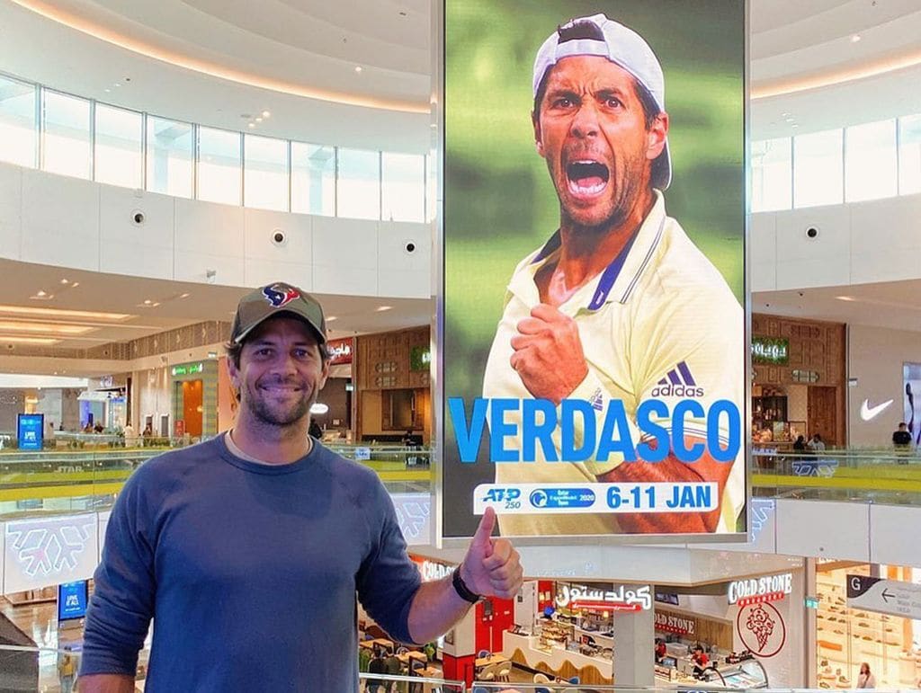 Fernando Verdasco, en Doha