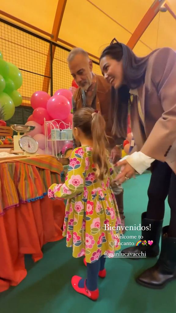 Sharon Fonseca y Gianluca Vacchi celebran el cumpleaños de su hija, Blu Jerusalema 