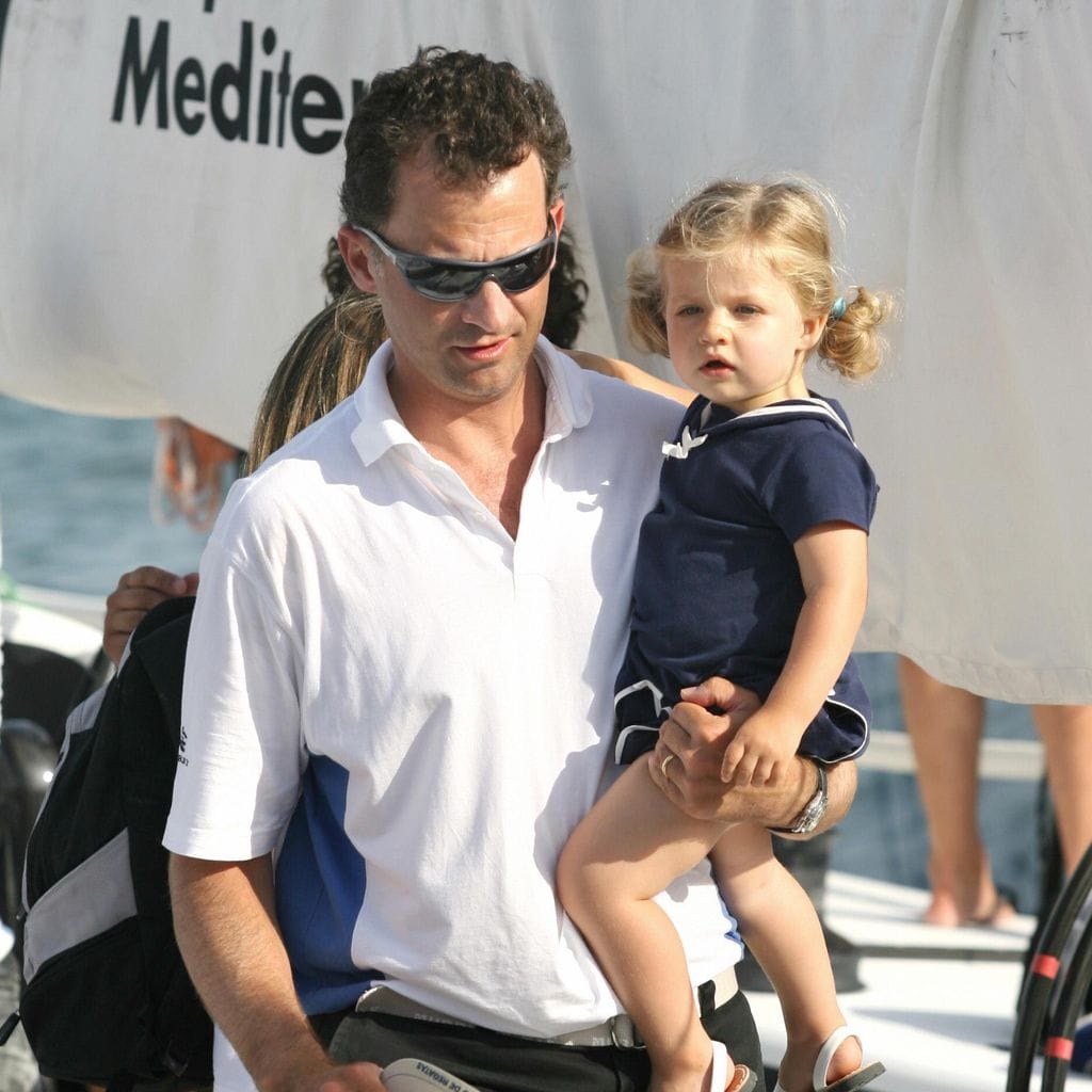 spain 39 s prince felipe and his daughter l