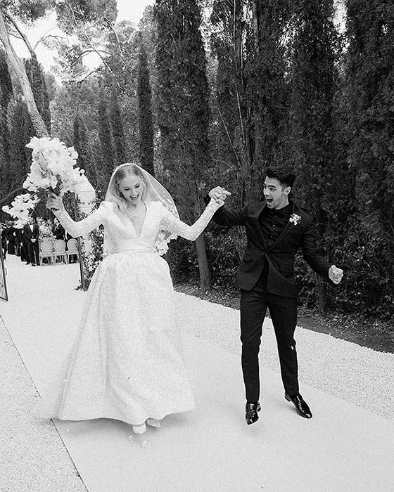 Sophie Turner y Joe Jonas en su boda en 2019