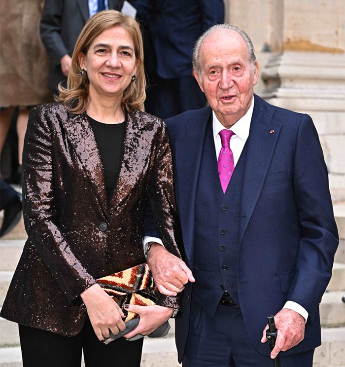 Don Juan Carlos y la infanta Cristina