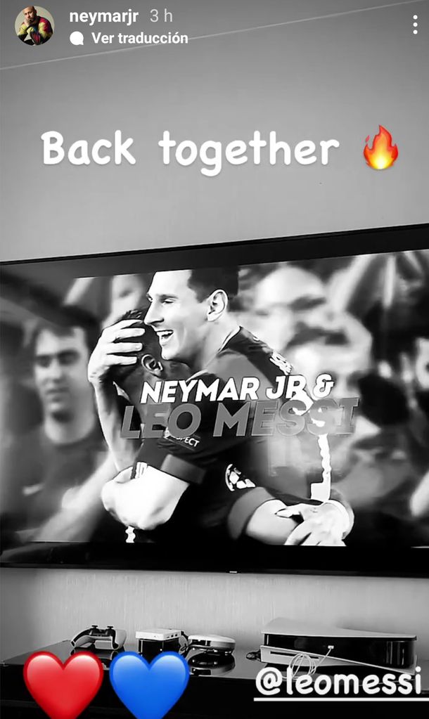 messi y neymar