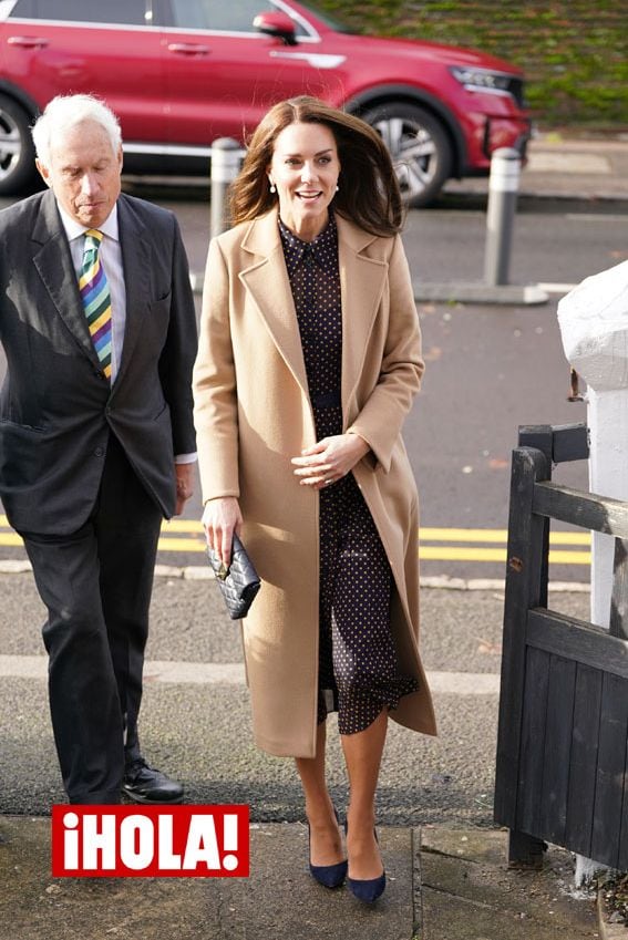 Kate Middleton manda un mensaje a Ucrania con su nuevo vestido de lunares