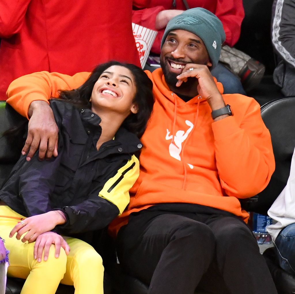 Celebrities At The Los Angeles Lakers Game