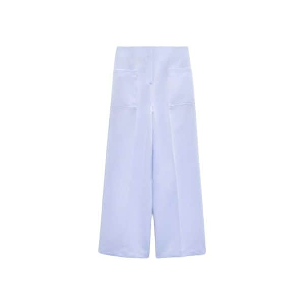 pantalon pijamero satinado zara