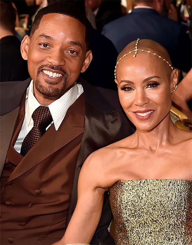 Will Smith reaparece de la mano de su esposa