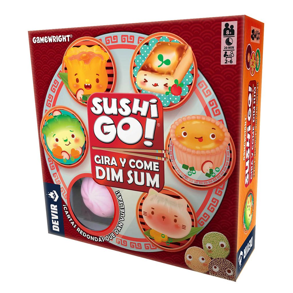 Sushi Go! Gira y Come Dim Sum, de Devir