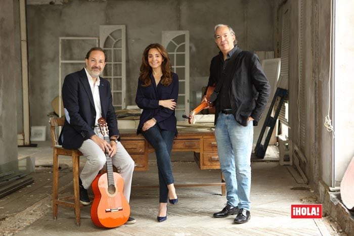 'Estamos tremendamente compenetrados y entre discusión y discusión disfrutamos juntos más que nadie" dice Mónica con humor sobre cómo es trabajar con sus hermanos (Foto Javier Alonso)
