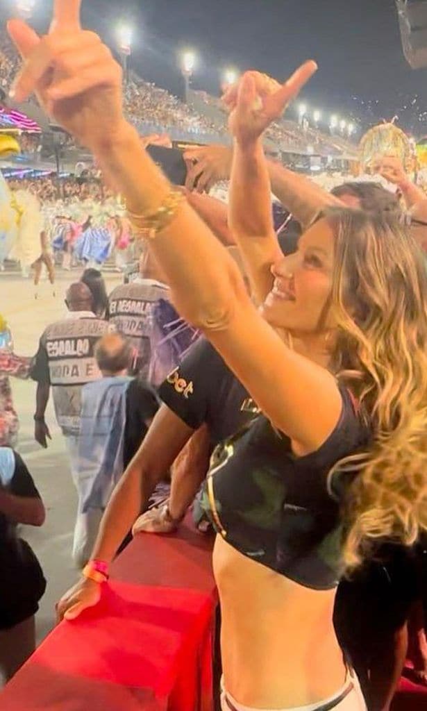 gisele b ndchen en el carnaval de r o de janeiro