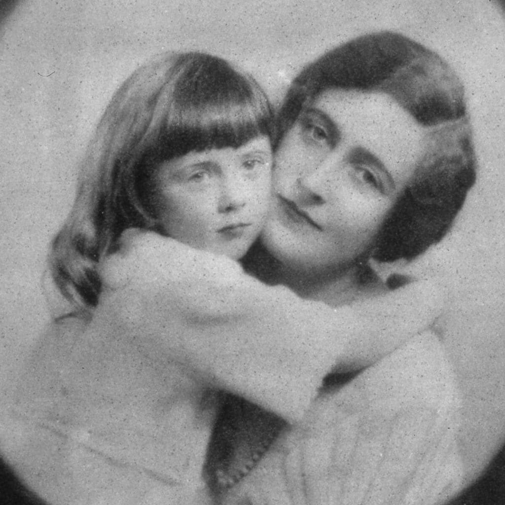 Agatha Christie y su hija