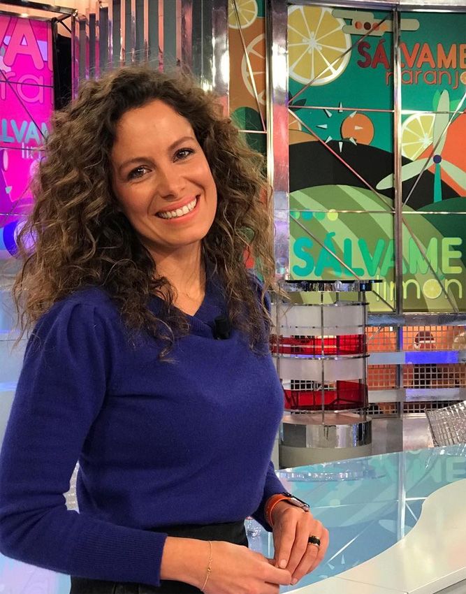 Laura Madrueño, la presentadora del tiempo que arrasa en Telecinco con Filomena