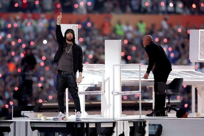 Eminem en el Super Bowl LVI