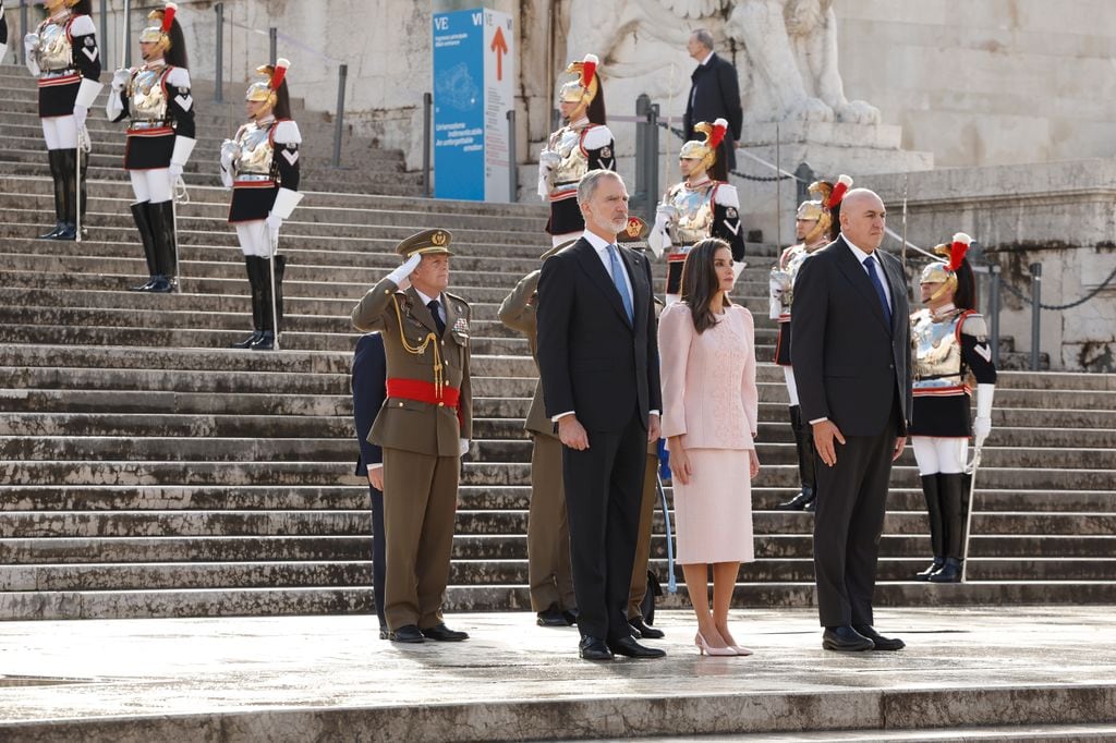 Los reyes FElipe y Letizia de visita de Estado en Italia 