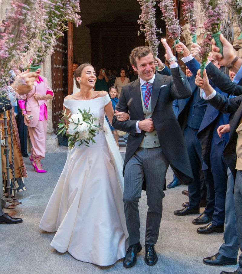 Vestido de novia sencillo