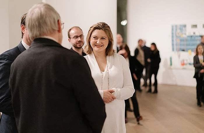 Stéphanie de Luxemburgo presume de curvas premamá en un acto con el Gran Duque Heredero