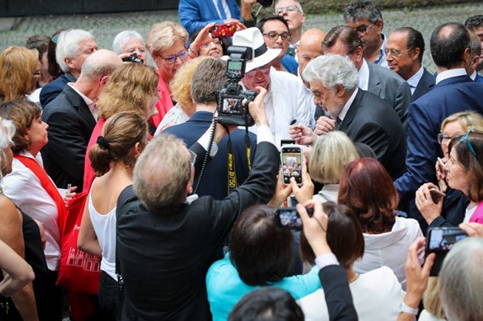 Plácido Domingo reaparece en Salzburgo