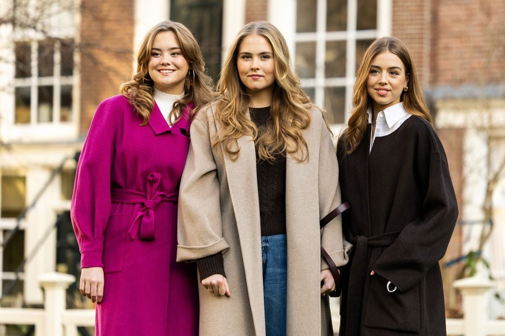 Amalia, Alexia y Ariane de Holanda