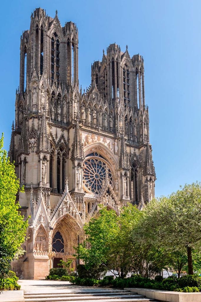 Francia, Ruta del Champage, catedral de Reims