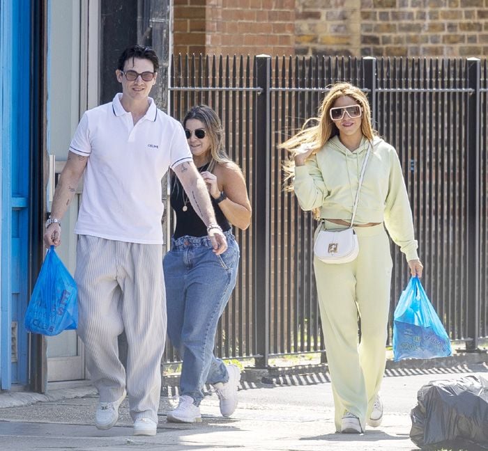 Shakira en Londres con David Stewart