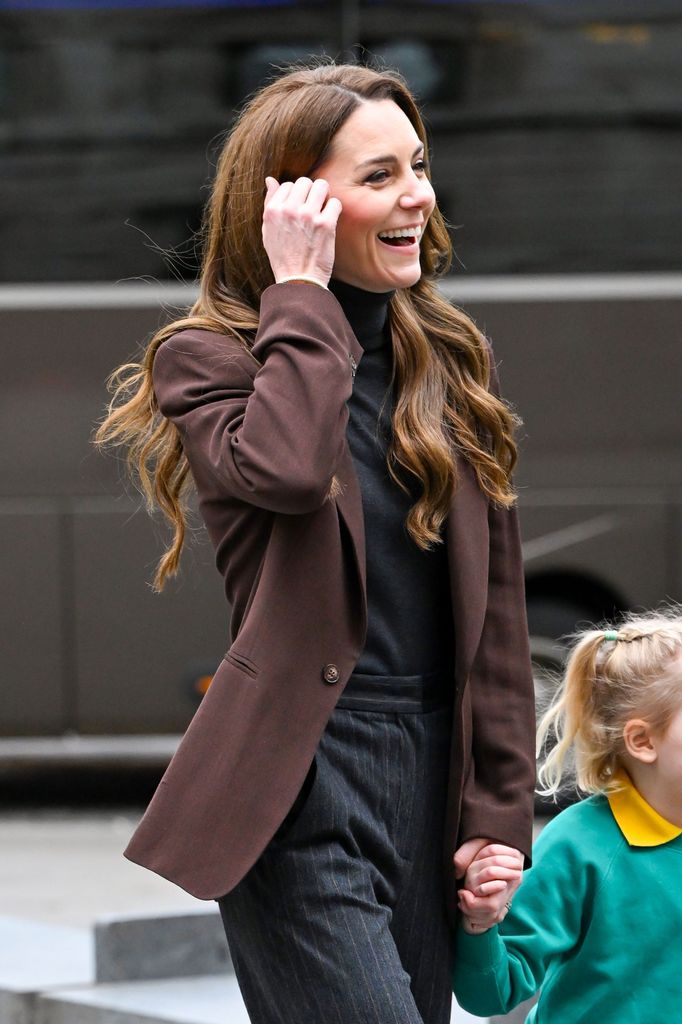 Kate Middleton  en una excursión con niños al el National Portrait Gallery