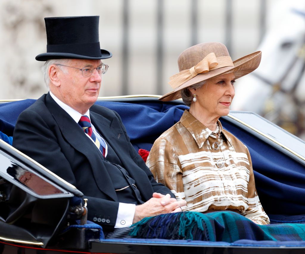 Junto a su marido, el príncipe Ricardo, duque de Gloucester