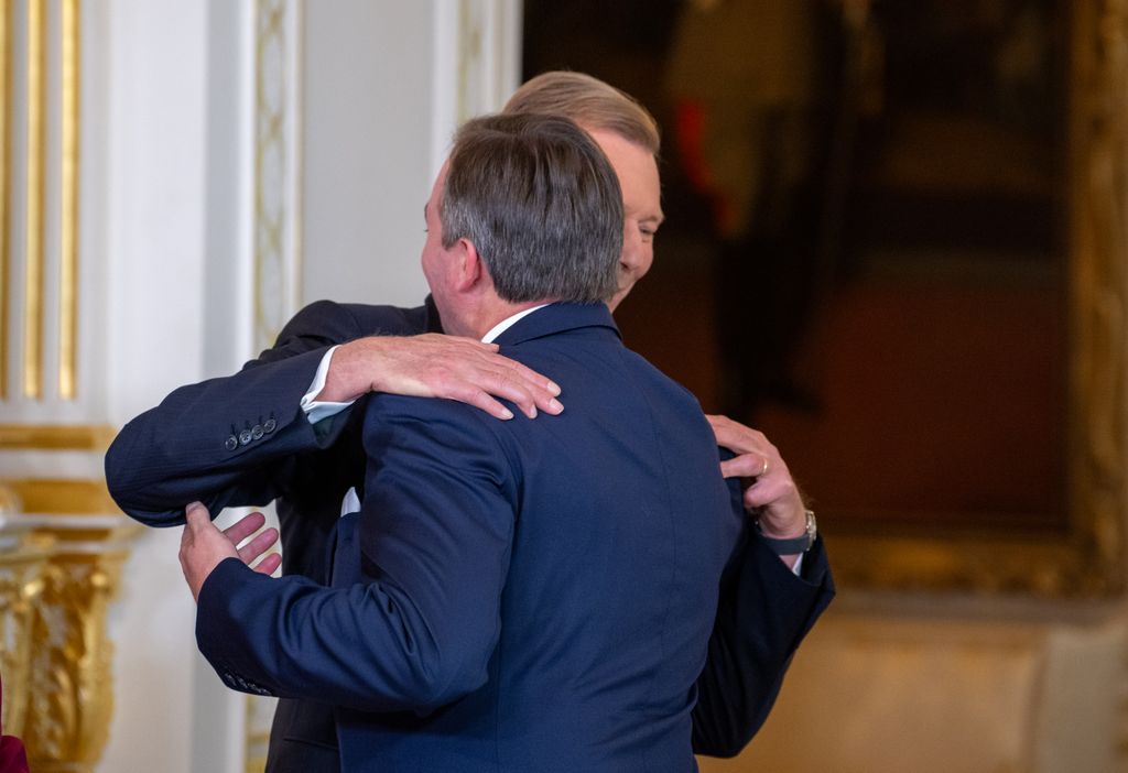 Ceremonia de traspaso de poderes entre el Gran Duque de Luxemburgo y su hijo Guillermo