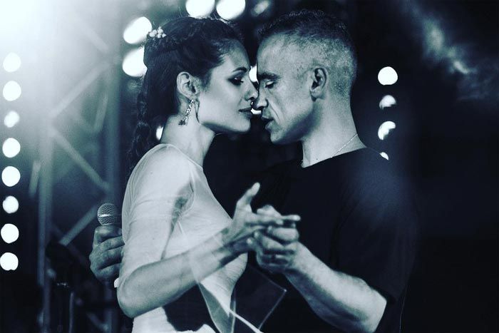 Eros Ramazzotti y Marica Pellegrinelli