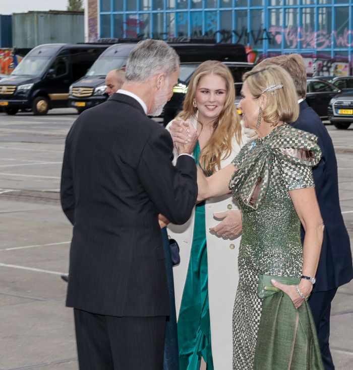 Último acto de los reyes Felipe y Letizia en los Países Bajos