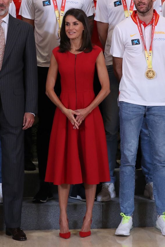 Reina Letizia con el Comité Olímpico Español