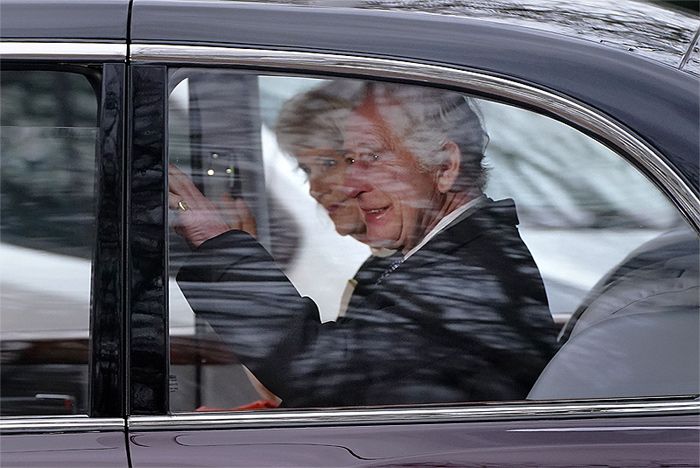 Carlos III con Camilla, primeras imágenes tras conocerse que padece cáncer