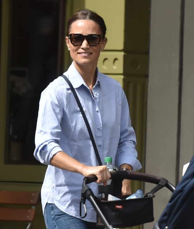 Arthur, el hijo de Pippa Middleton, sigue los pasos de su mamá en el 'gym' con tan solo 11 meses