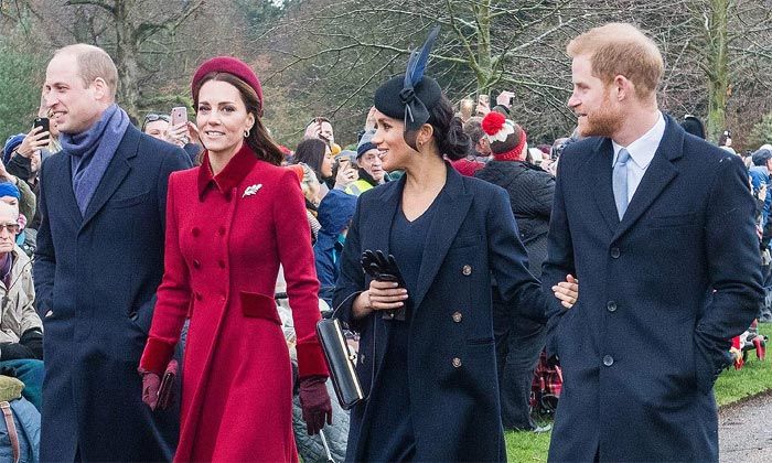 Los duques de Cambridge y los duques de Sussex