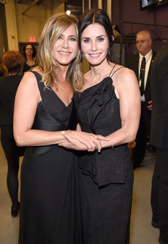 Jennifer Aniston y Courtney Cox