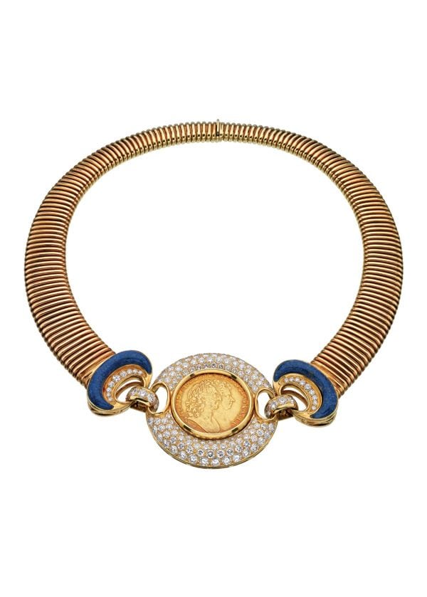 collar moneda