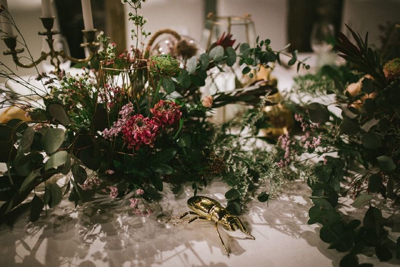 Decoración en bodas de otoño