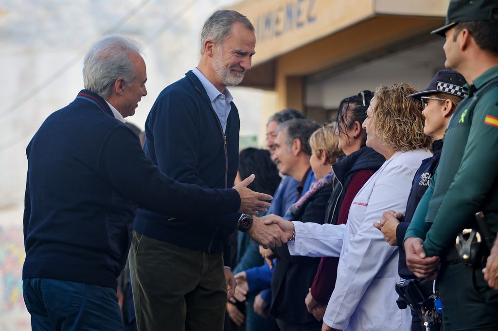 Los reyes Felipe y Letizia en Utiel