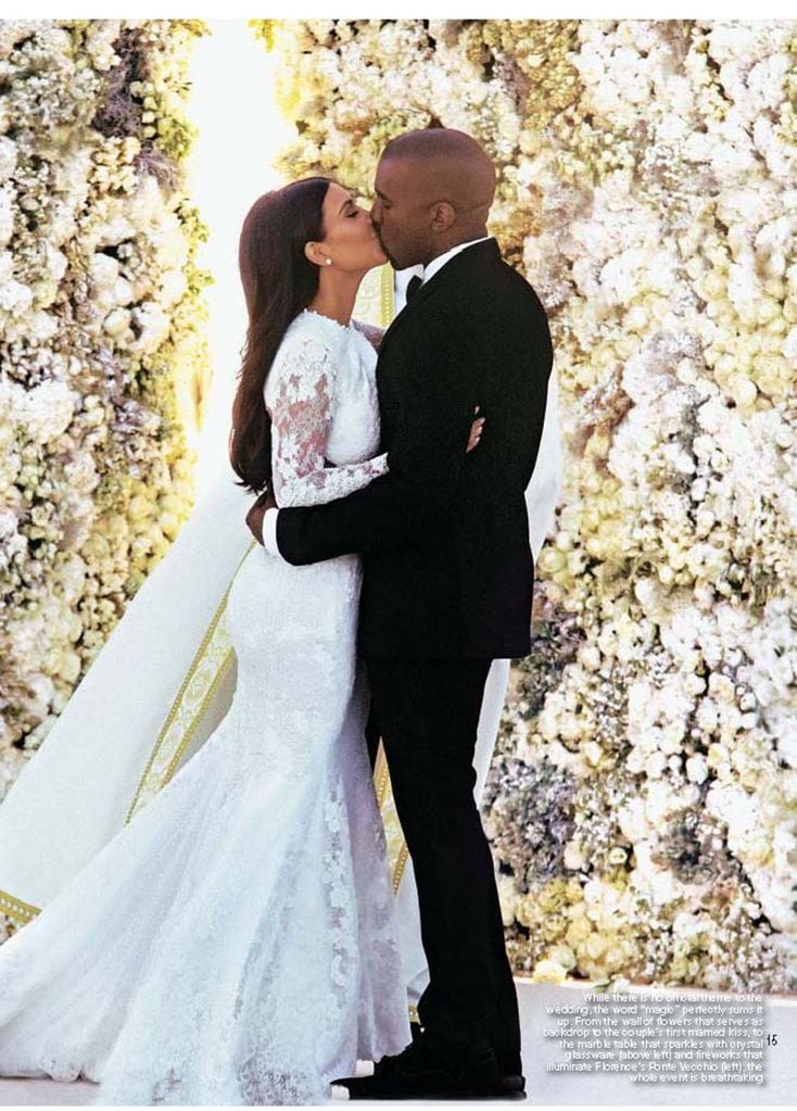 PDF - JPG. HELLO 1331. Mayo 2014. Boda de Kim Kardashian y Kanye West.