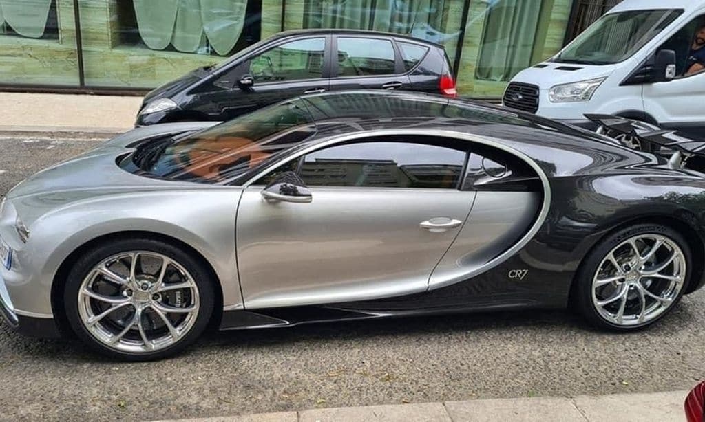 Cristiano Ronaldo coche H+