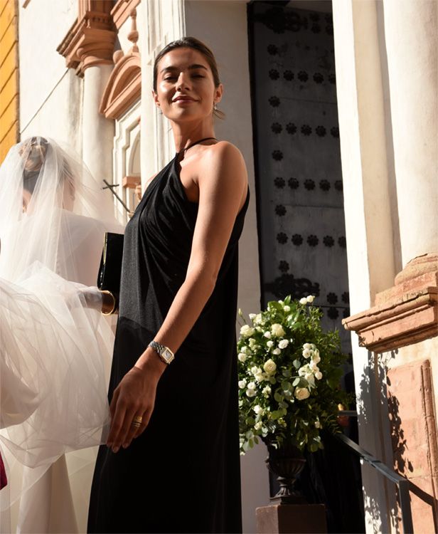 Rocío Crusset en la boda de Marta Moeckel