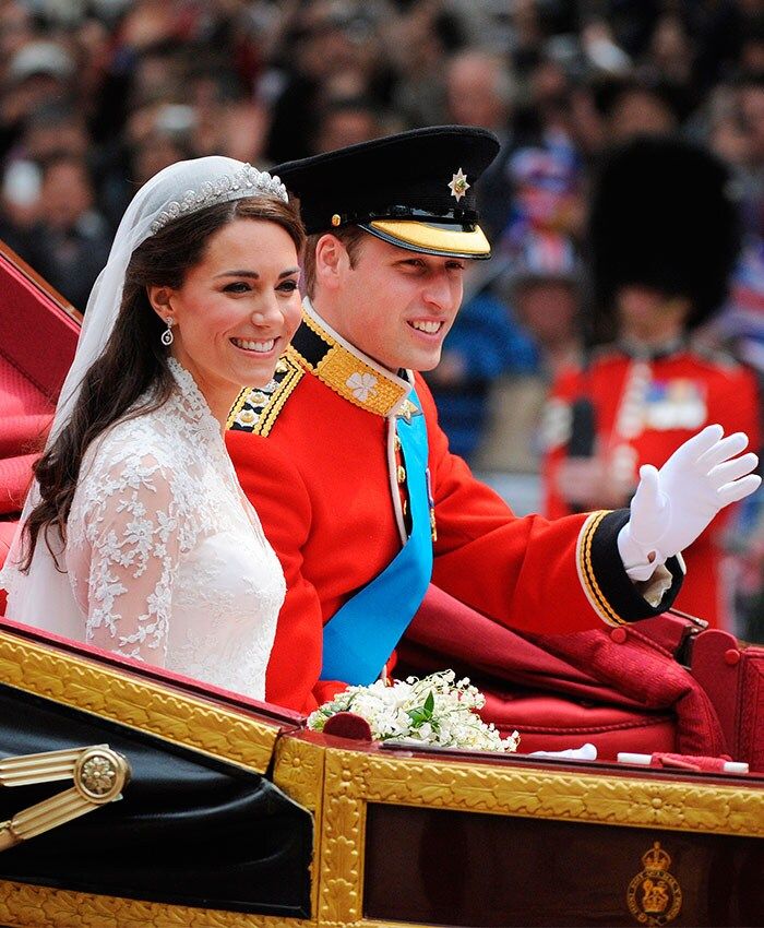 Kate Middleton y el Príncipe William boda real