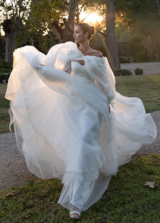 Vestido de novia muy viral en una boda en Valencia