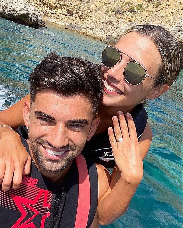 Enzo Zidane y su novia Karen